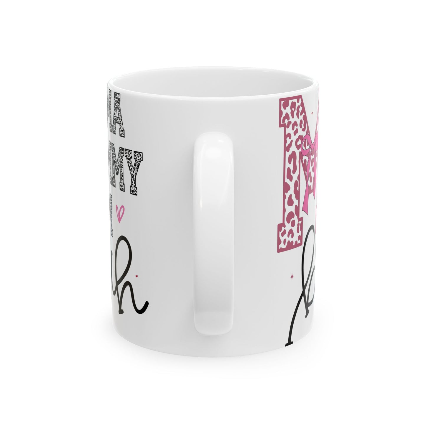 Personalized Mama Mug, Cute Gift for Mom, Coffee Cup, Birthday Present, Mother's Day, Unique Drinkware
