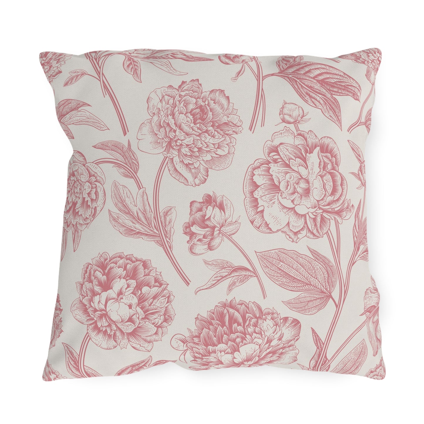Vintage Floral Outdoor Pillow - aMOOsing Designs