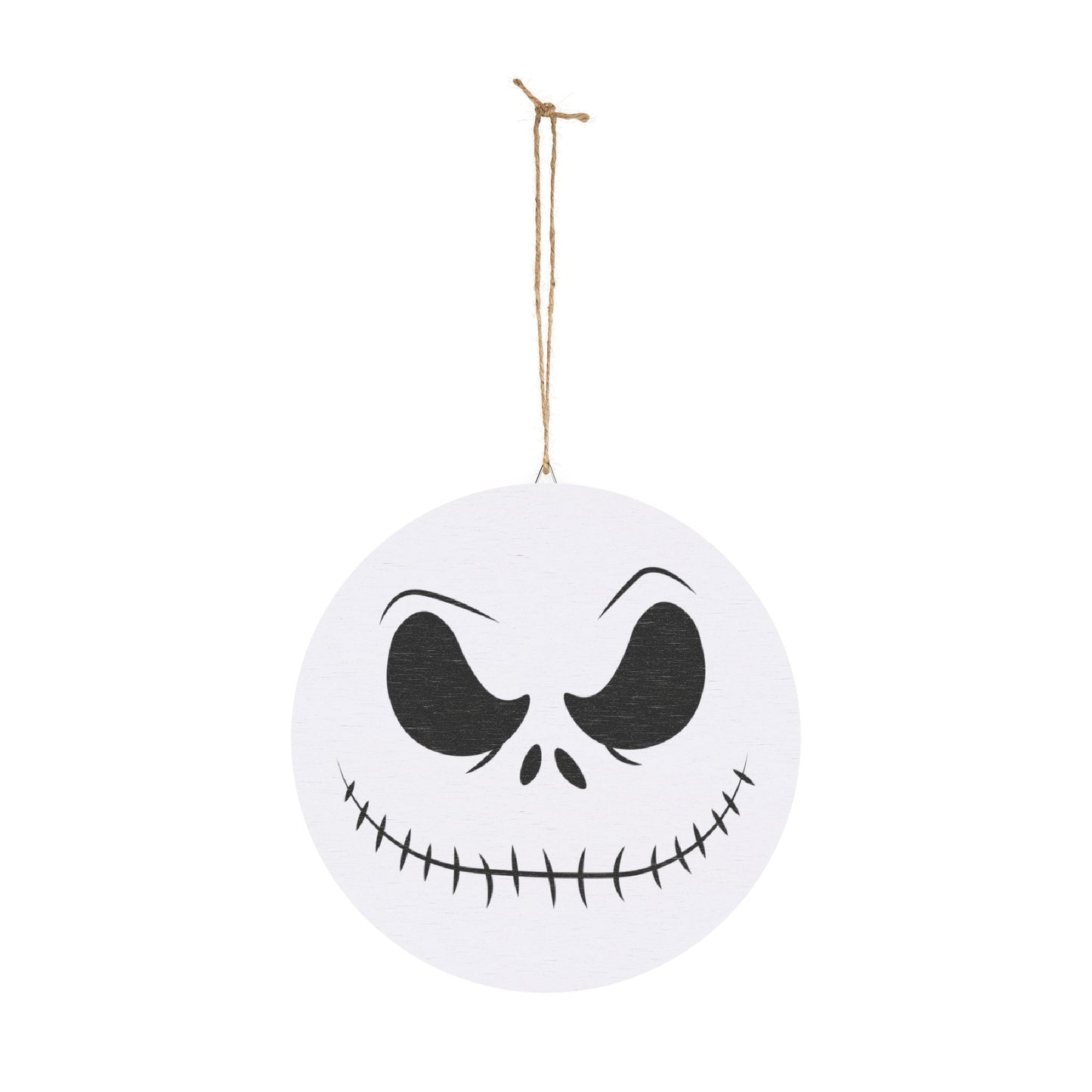 Spooky Skull Wood Sign | Halloween Decor, Haunted House Decor, Wall Art, Gift for Nightmare Before Christmas Fans