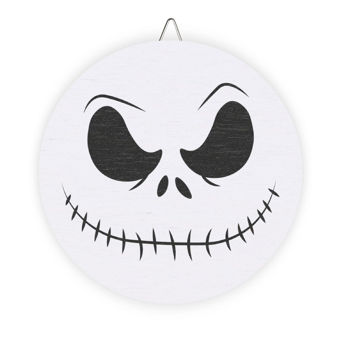 Spooky Skull Wood Sign | Halloween Decor, Haunted House Decor, Wall Art, Gift for Nightmare Before Christmas Fans