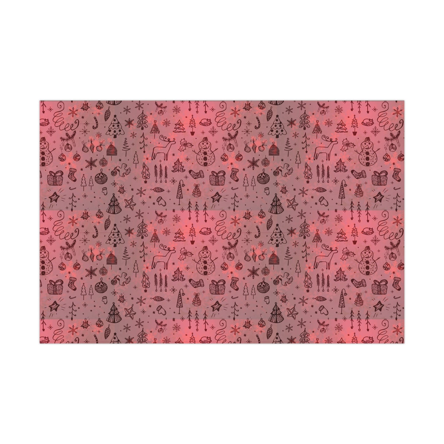 Festive Holiday Gift Wrap Paper - Cute Christmas Patterns for All Occasions - aMOOsing Designs