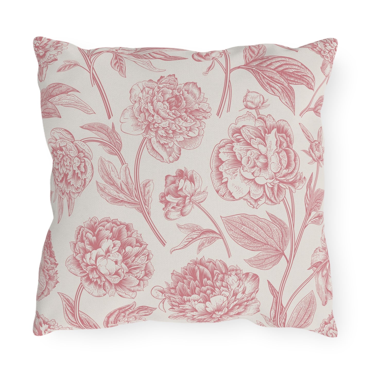 Vintage Floral Outdoor Pillow - aMOOsing Designs