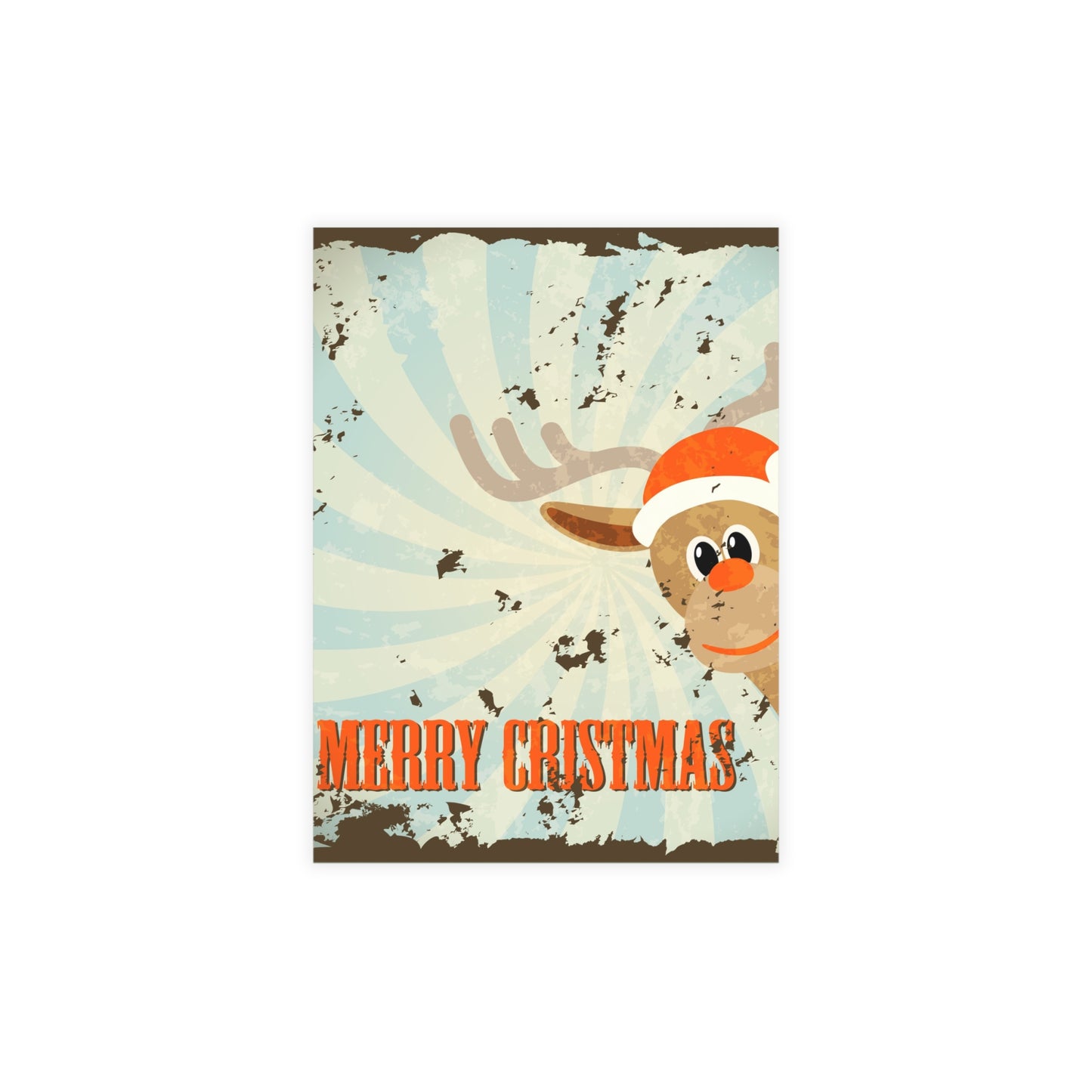 Christmas Postcard Set, Vintage Holiday Cards, Festive Greeting Cards, Fun Gift, Seasonal Mail, Envelopes Included