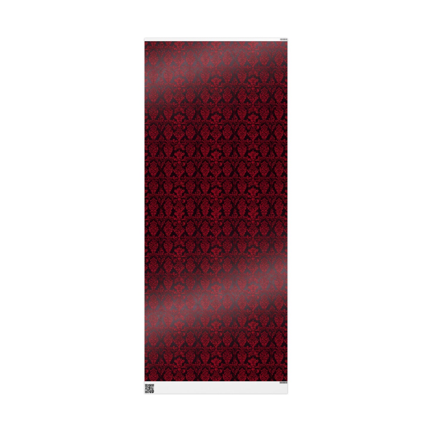 Luxurious Red Damask Wrapping Paper – A Romantic Touch for Weddings, Holidays & Grand Celebrations