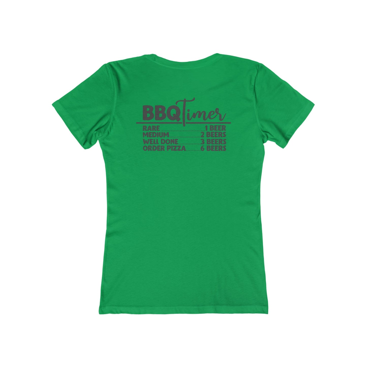 BBQ Timer Women's Tee, Fun Summer Shirt, Perfect for Grilling, Gift for BBQ Lovers, Casual Outdoor Style, Cute Cooking T-Shirt