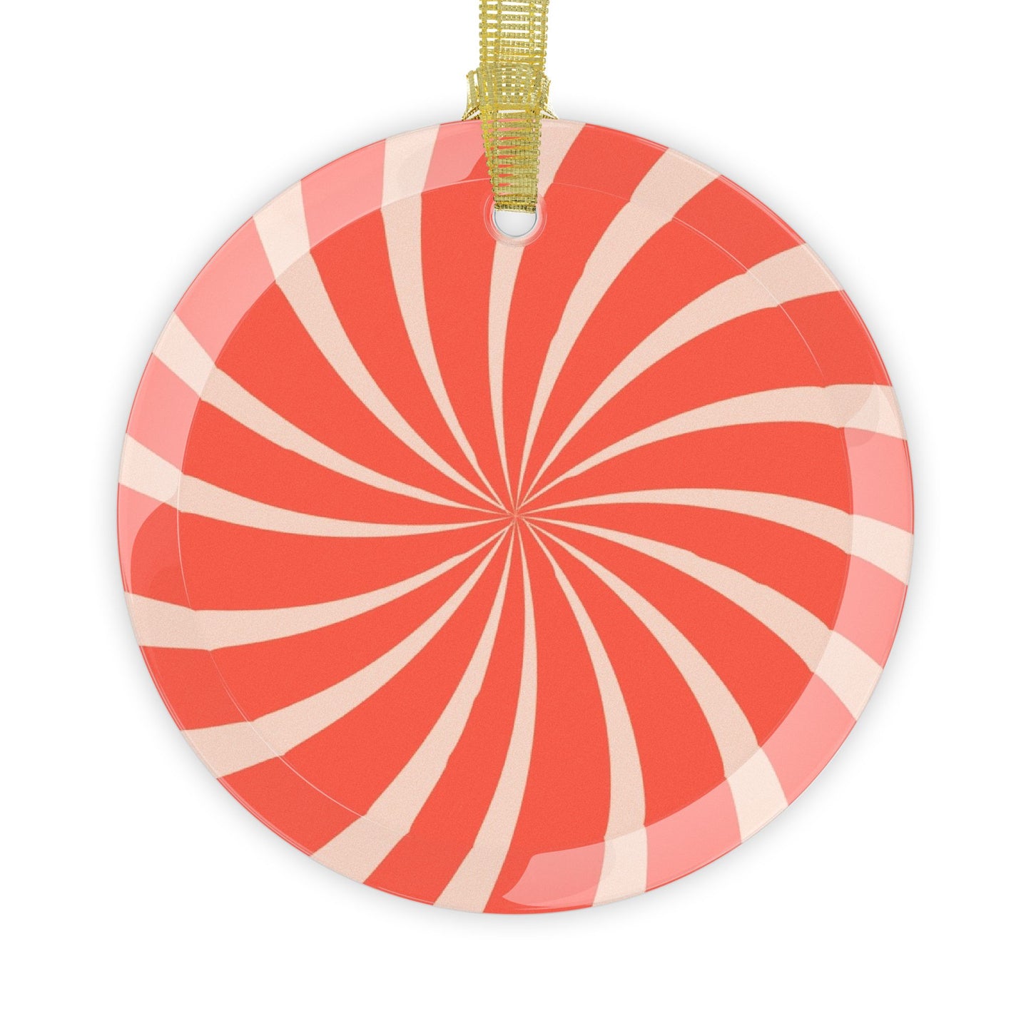 Peppermint Glass Ornaments for Festive Cheer, Holiday Decor, Christmas Tree Decorations, Gift Tags, Seasonal Home Accents