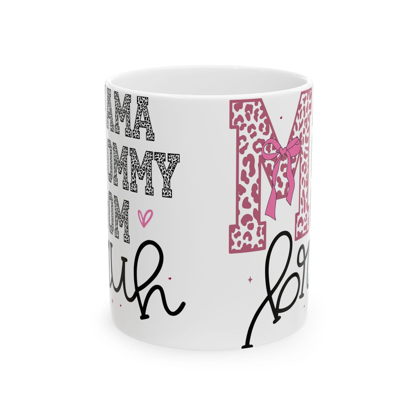 Personalized Mama Mug, Cute Gift for Mom, Coffee Cup, Birthday Present, Mother's Day, Unique Drinkware