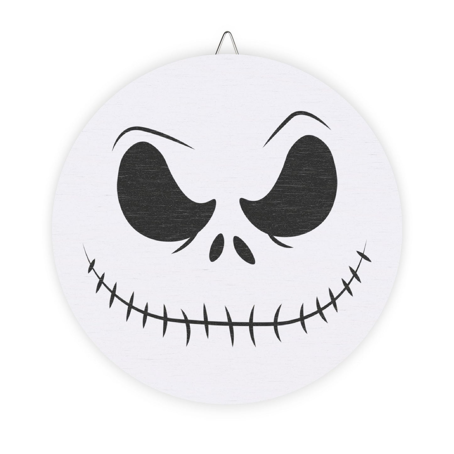 Spooky Skull Wood Sign | Halloween Decor, Haunted House Decor, Wall Art, Gift for Nightmare Before Christmas Fans