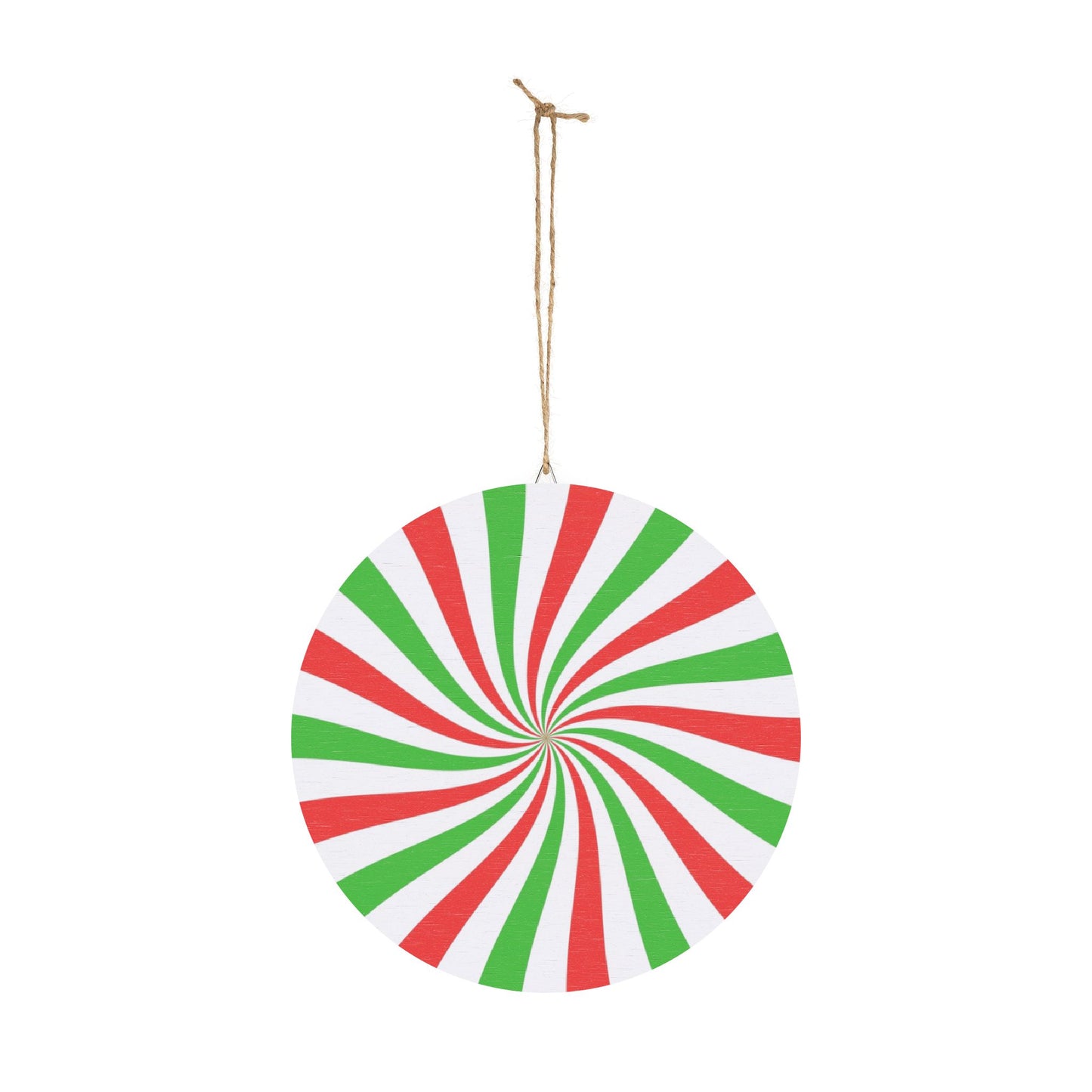 Festive Lollipop Wood Signs for Home Decor, Oversized Christmas Ornament, Seasonal Gift Ideas, Rustic Home Accents