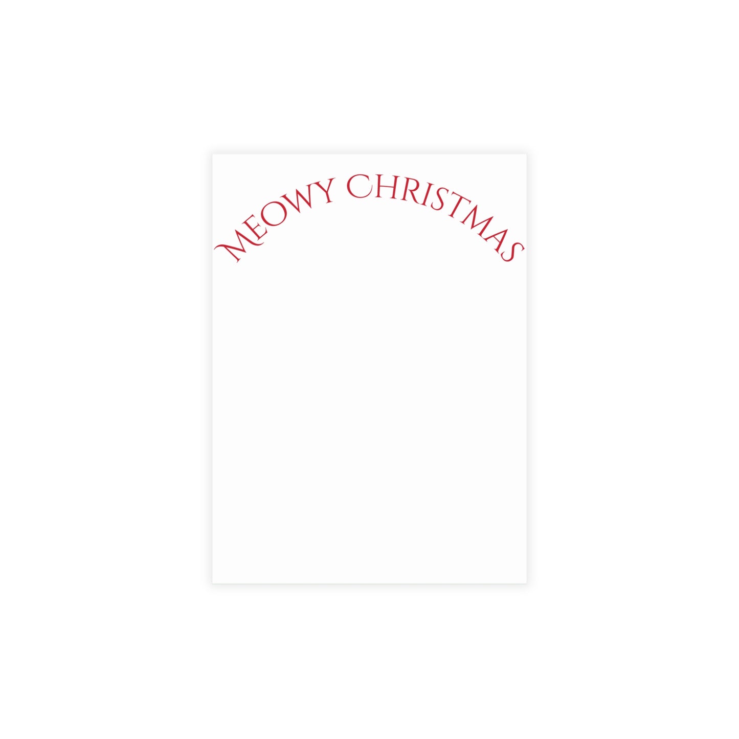 Whimsical Holiday Postcard Bundles - Festive Cat-Tree Cards for Christmas, Unique Greeting Cards, Cat Lover Gifts, Meowy Christmas