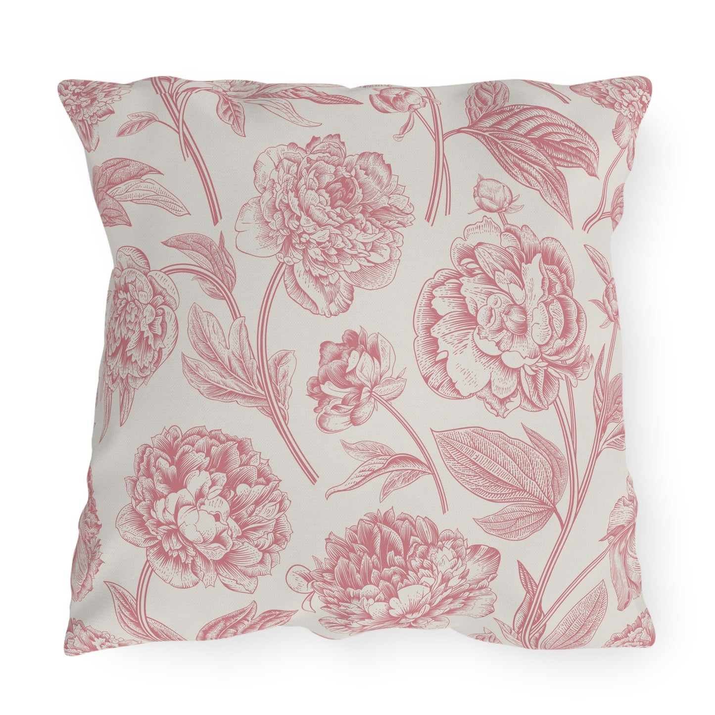 Vintage Floral Outdoor Pillow - aMOOsing Designs