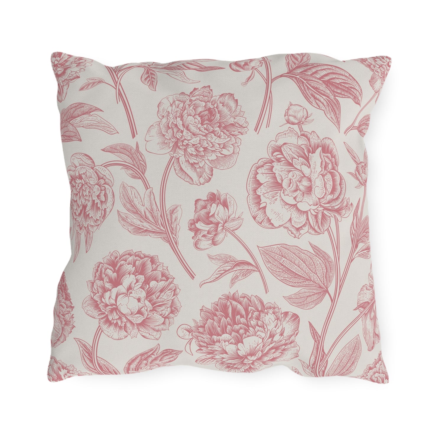 Vintage Floral Outdoor Pillow - aMOOsing Designs