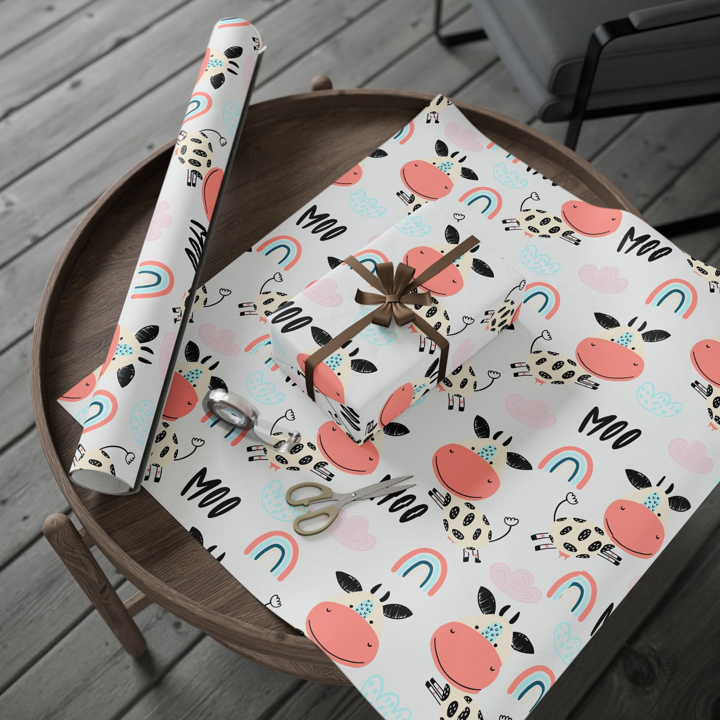 Whimsical Wrapping Paper, Fun Gift Wrap for Birthdays, Baby Showers, Holidays, Eco-Friendly, Creative Packaging Ideas