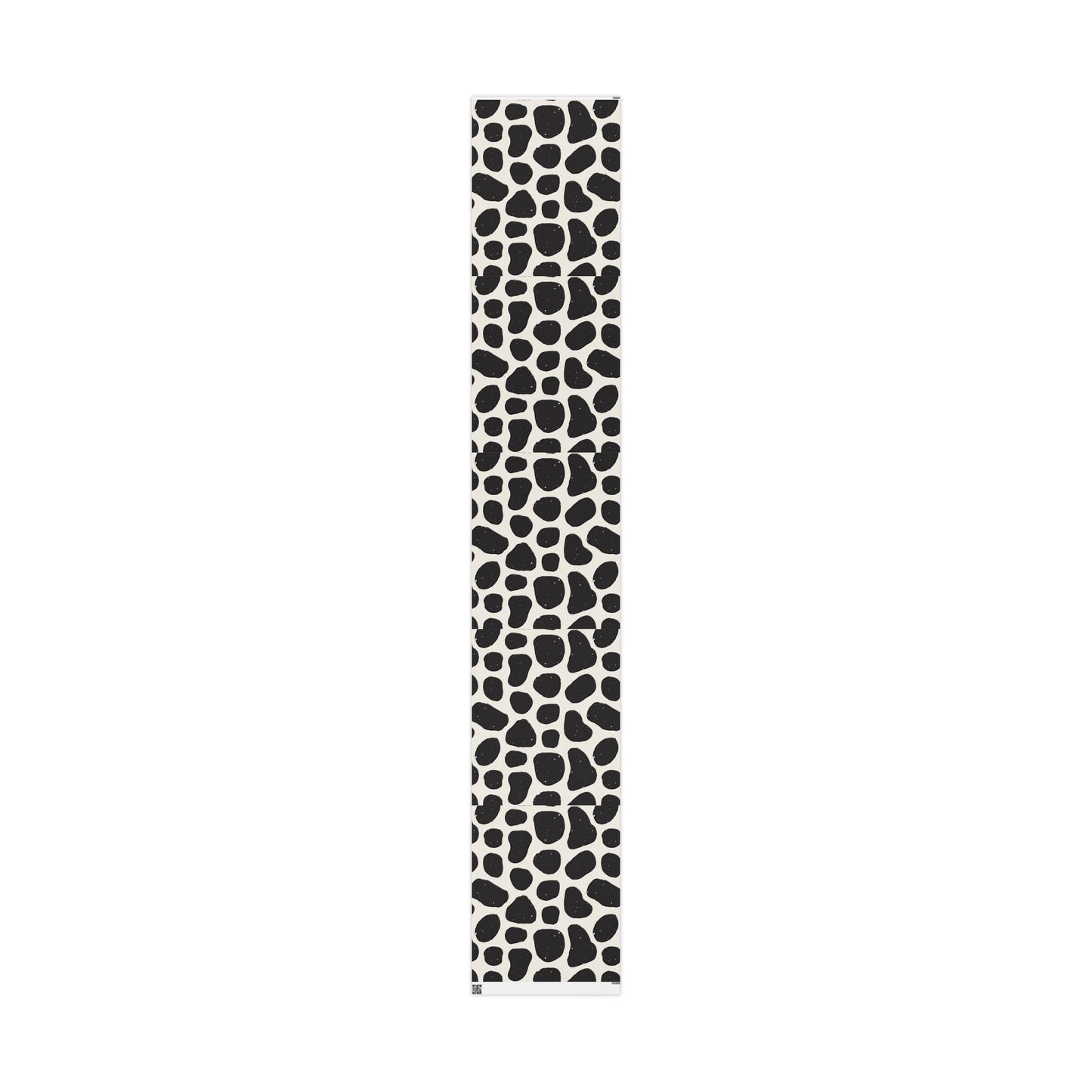 Chic Cow Print Wrapping Paper, Modern Gift Wrap, Stylish Packaging, Unique Black and White Design, Eco-Friendly Decorative - aMOOsing Designs