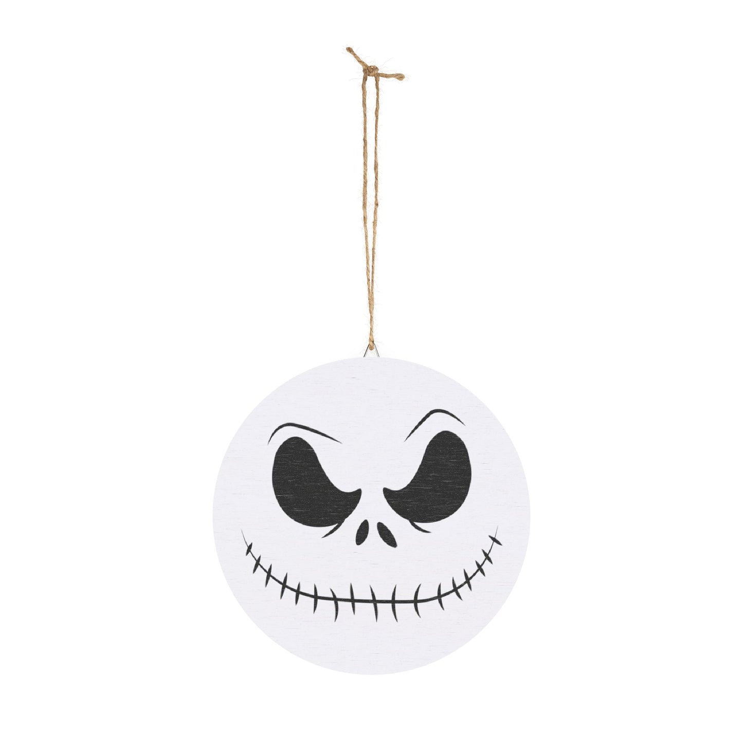 Spooky Skull Wood Sign | Halloween Decor, Haunted House Decor, Wall Art, Gift for Nightmare Before Christmas Fans