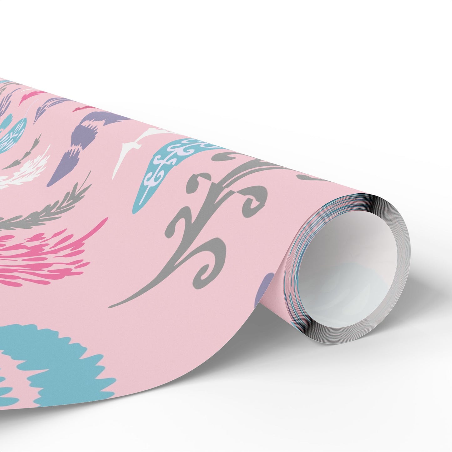 Pretty in Pink Festive Gift Wrap, Eco-Friendly Gift Wrapping, Birthday, Holiday, Bridal Shower, Baby Shower