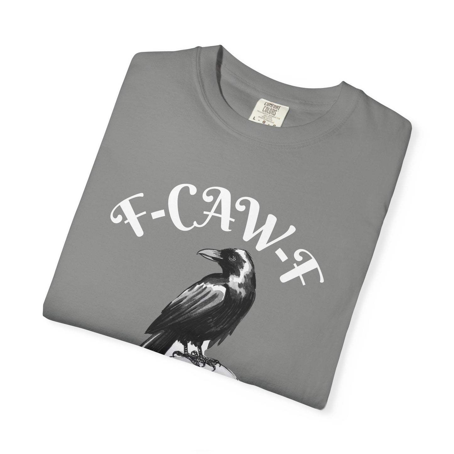 Skull & Crow Tee, Edgy Graphic T-shirt, Unisex Casual Wear, Halloween Costume Shirt, Gothic Style Apparel