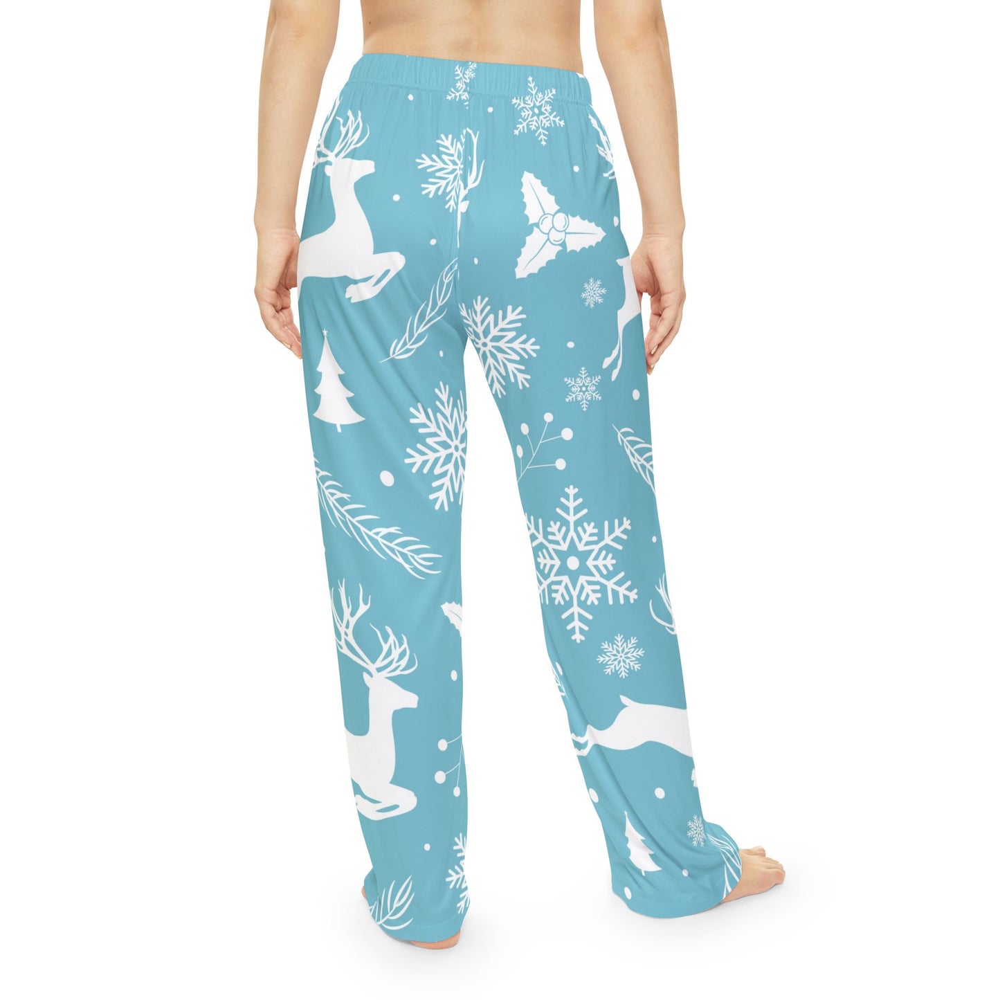Cozy Women's Pajama Pants - Winter Wonderland Design for Comfort and Relaxation, Holiday Sleepwear, Gift for Her, Loungewear