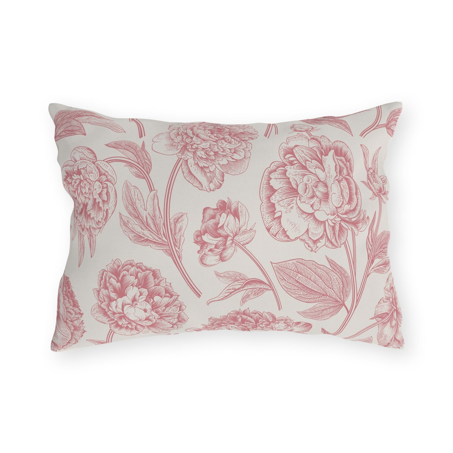 Vintage Floral Outdoor Pillow - aMOOsing Designs