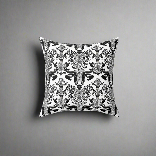 daMOOsk- Faux Suede Square Pillow.