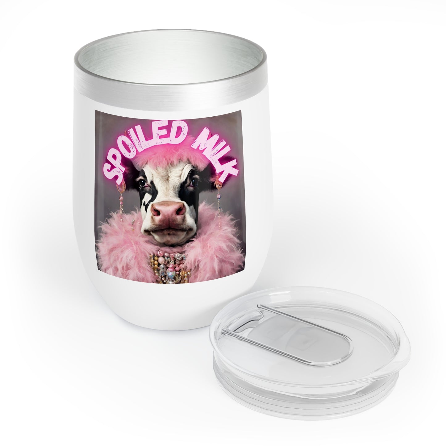 Funny Cow Stainless Steel Wine Tumbler