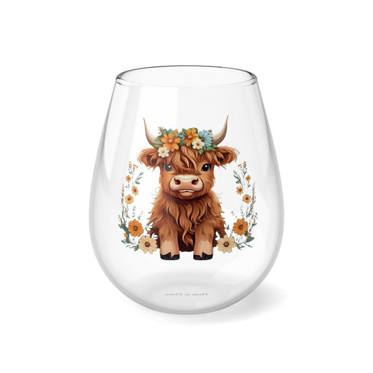 Udderly Adorable Stemless Wine Glass, 11.75oz.