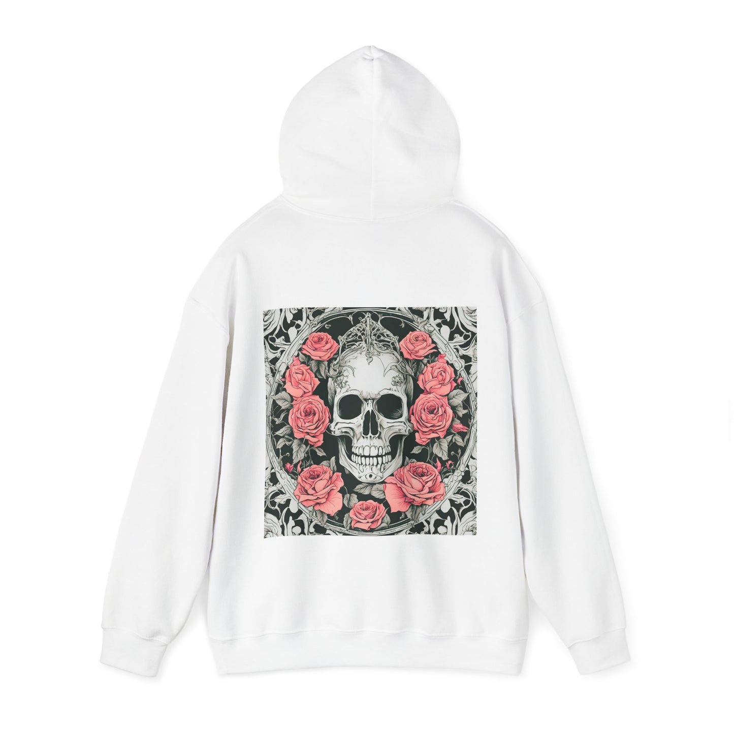 Skeletons n Roses- Unisex Heavy Blend™ Hooded Sweatshirt