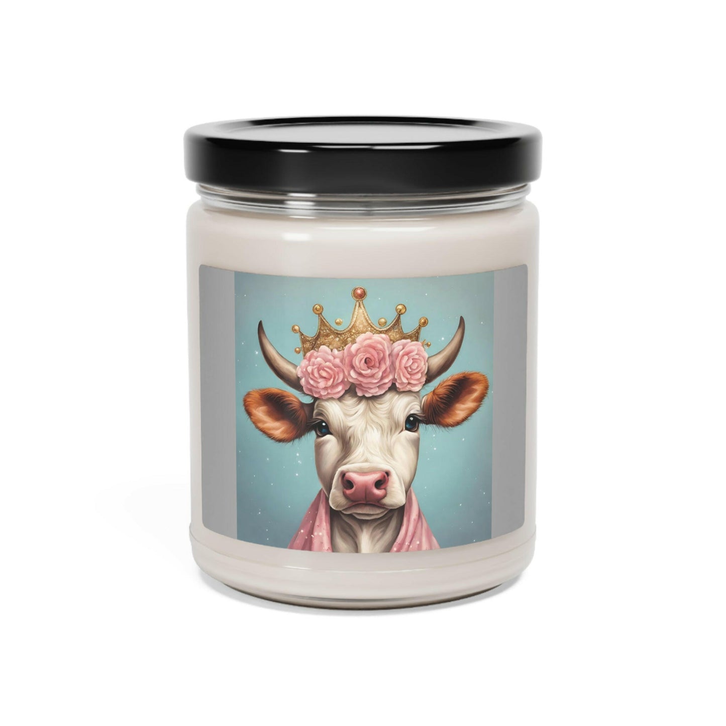 Princess Moo Scented Soy Candle, 9oz.