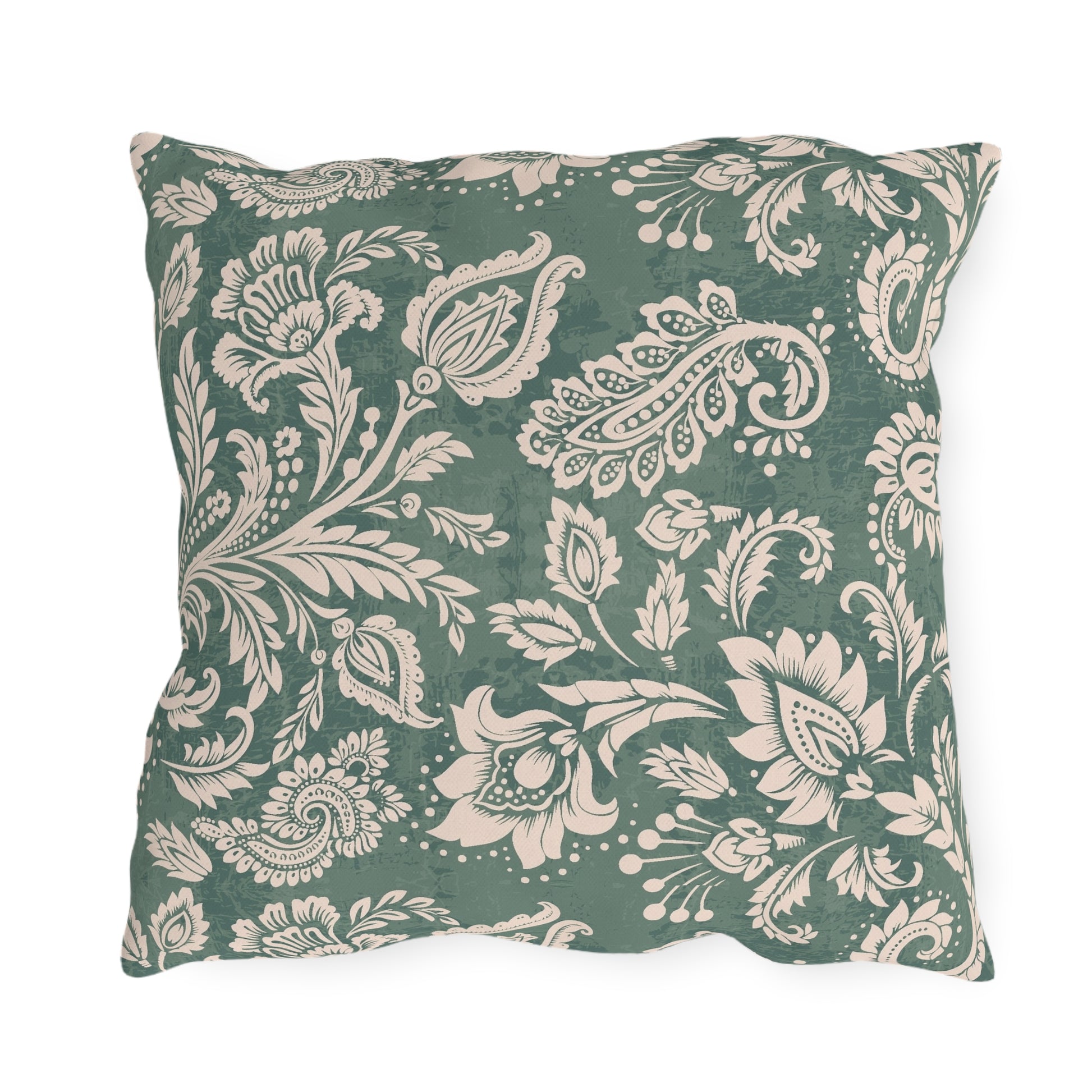 Botanical Outdoor Pillows - Cozy Floral Cushion for Patios and Decks - aMOOsing Designs