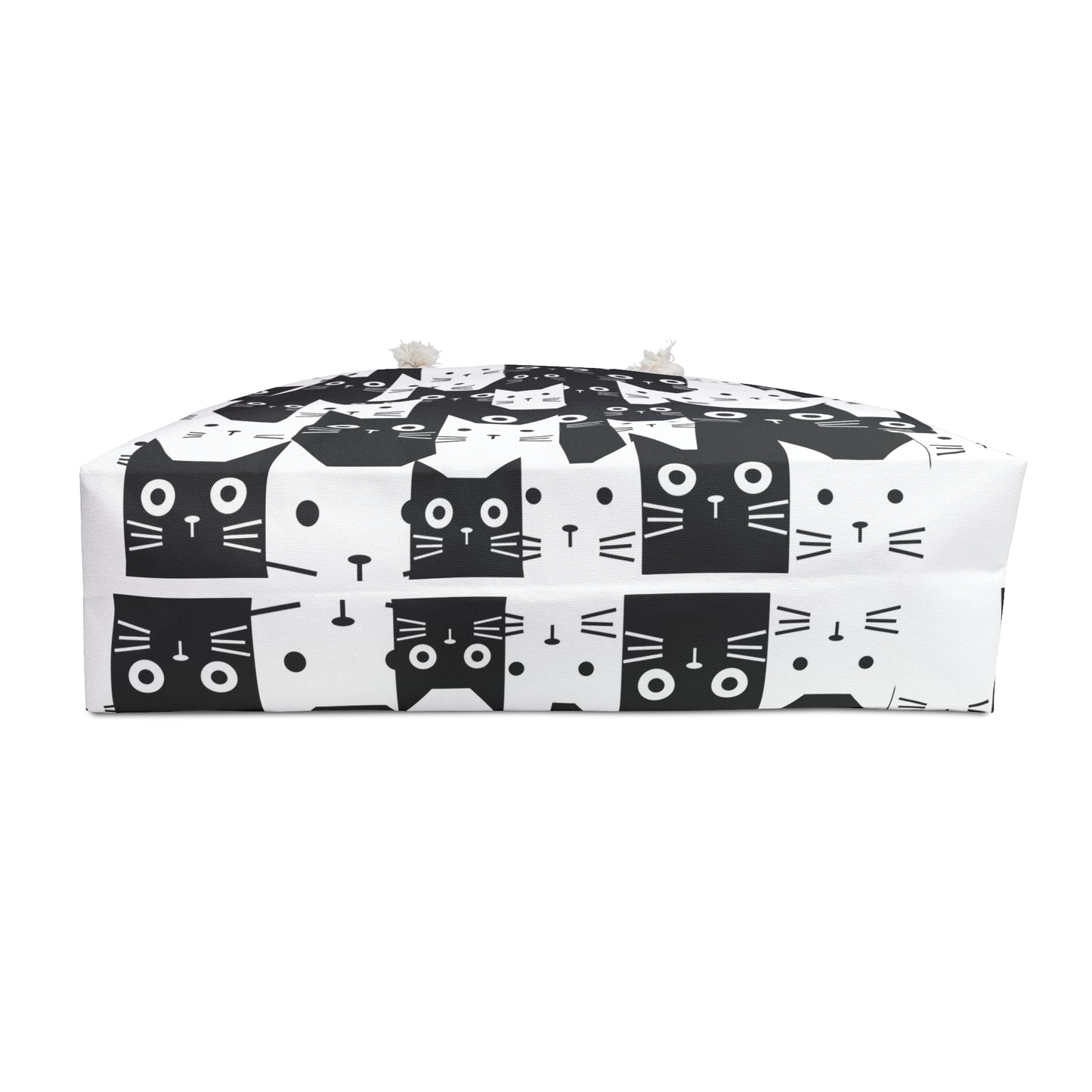 Chic Cat Print Weekender Bag, Travel Tote for Cat Lovers, Stylish Overnight Bag, Gifts for Pet Owners, Weekend Getaway Essential