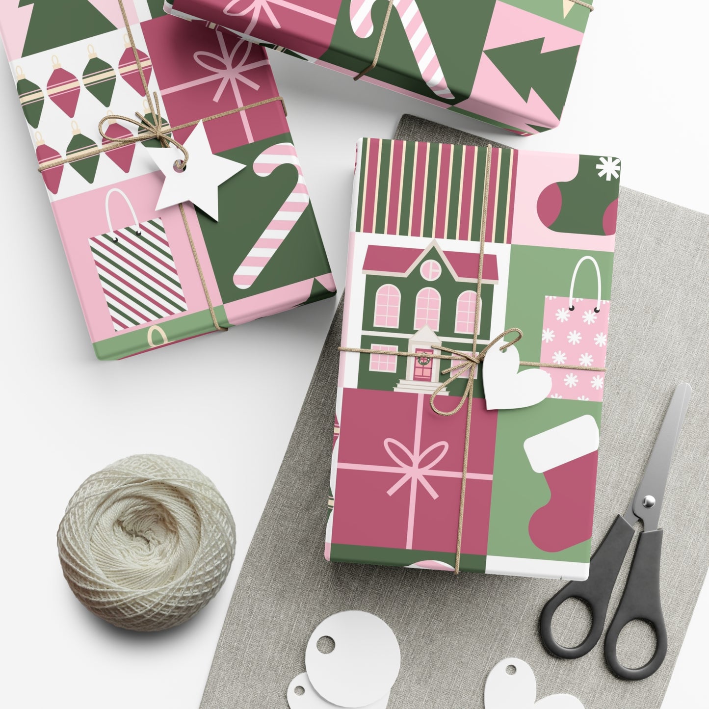 Festive Holiday Gift Wrap Papers - Christmas Patterns for Joyful Gifting