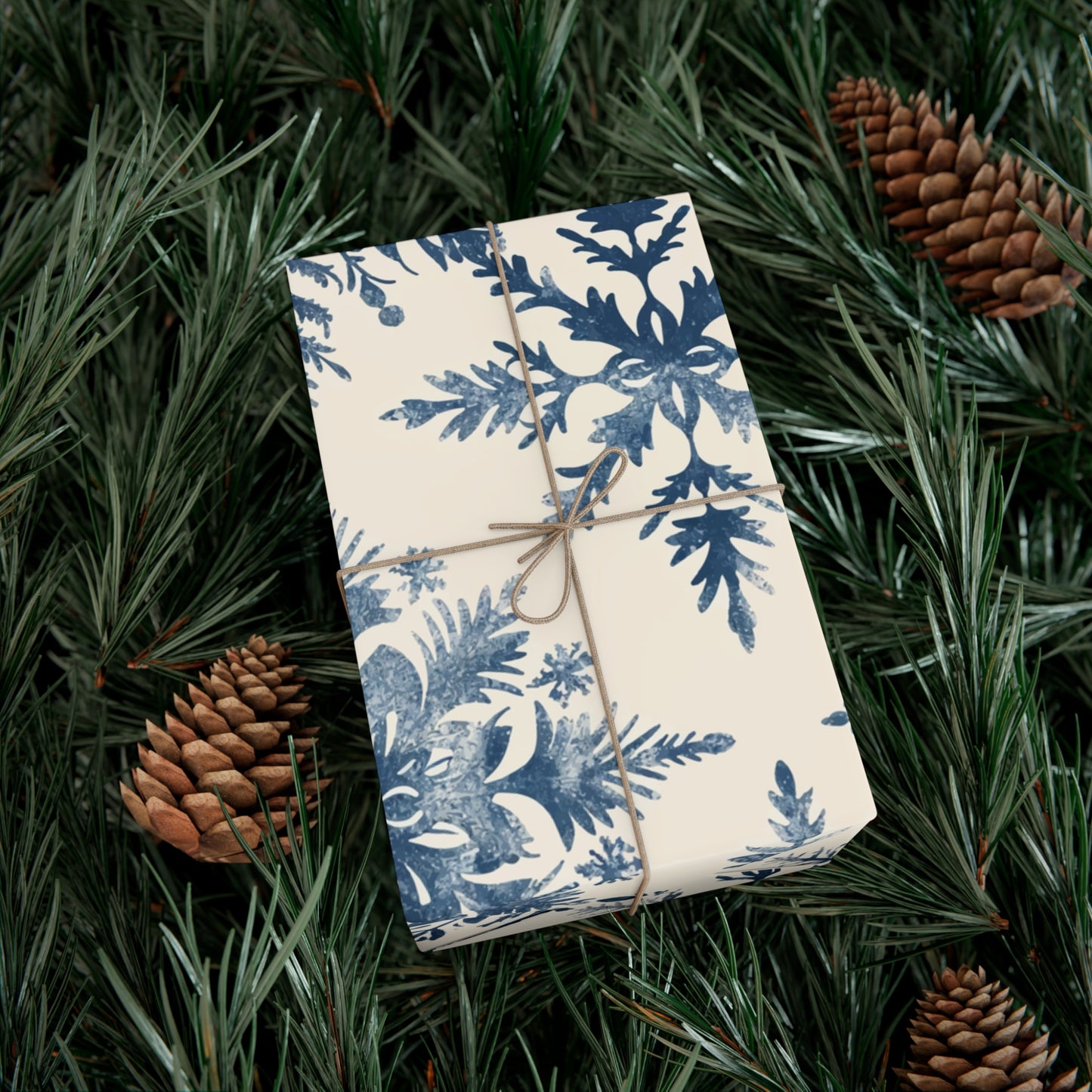 Elegant Snowflake Gift Wrap Papers - Perfect for Holidays and Celebrations