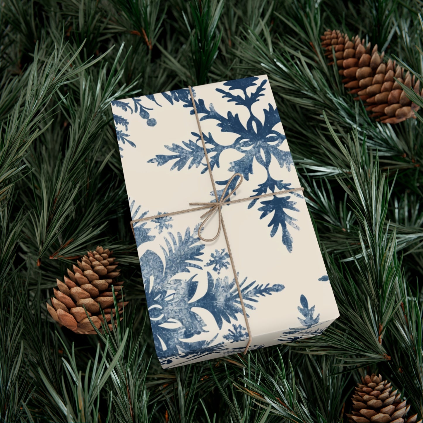 Elegant Snowflake Gift Wrap Papers - Perfect for Holidays and Celebrations