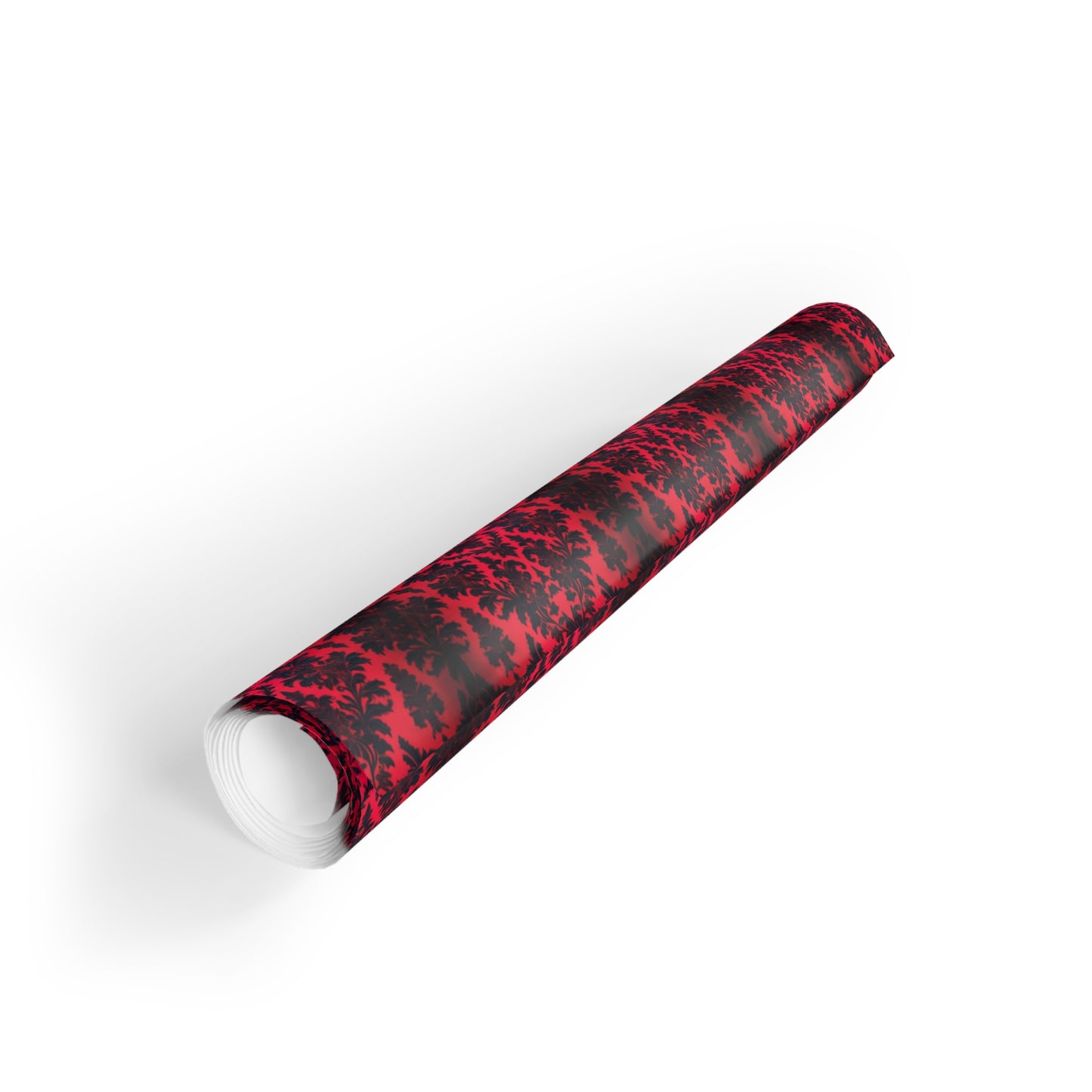 Elegant Gothic Red Gift Wrapping Paper Roll - Perfect for Holidays & Special Occasions