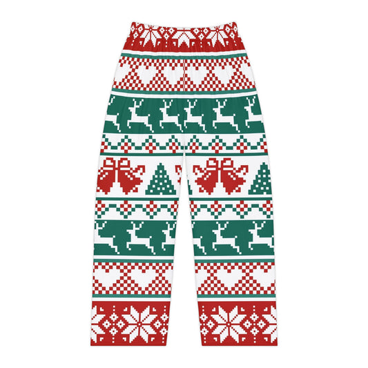 Festive Christmas Women's Pajama Pants, Cozy Holiday Loungewear, Winter Sleepwear, Comfortable Sleep Pants, Gift for Her