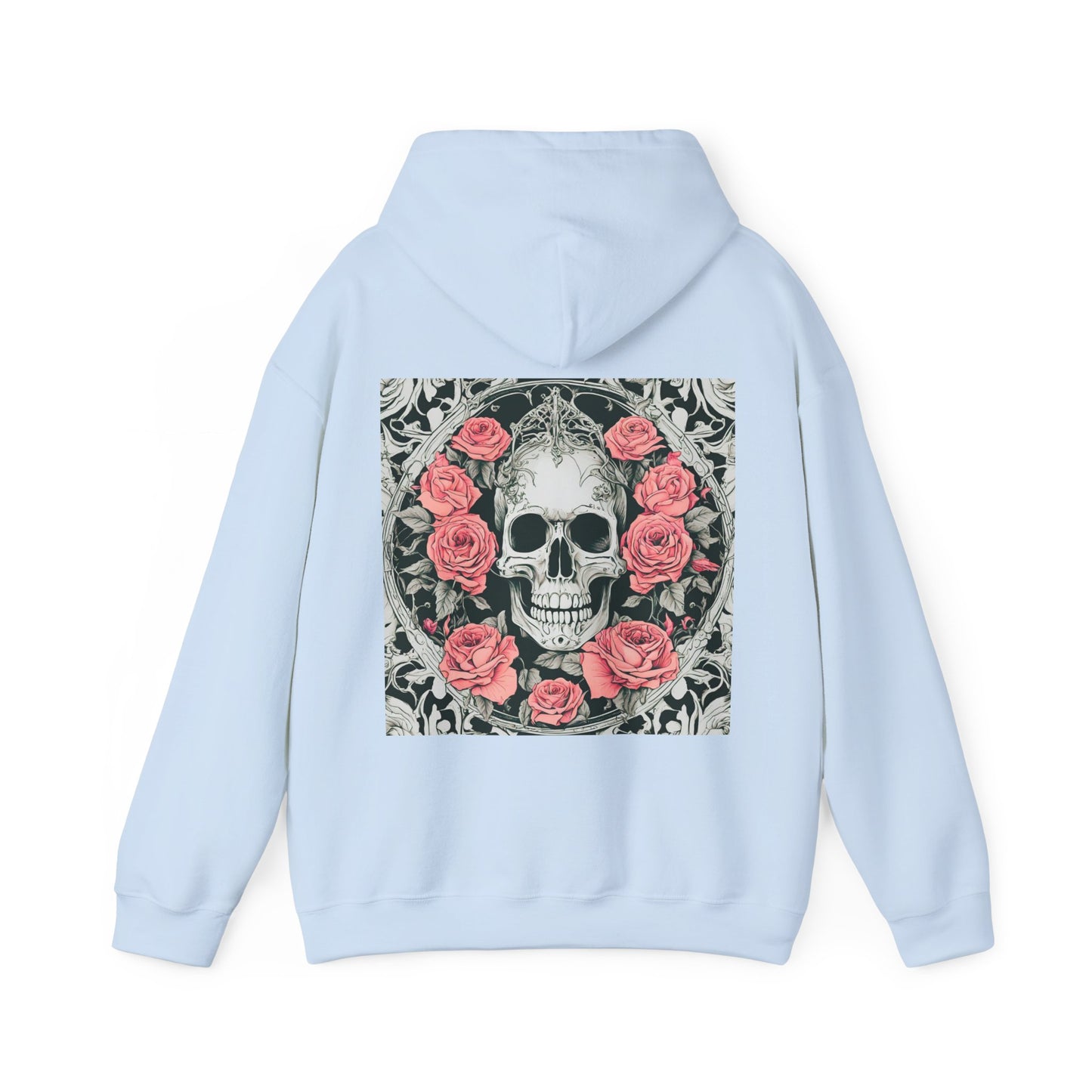 Skeletons n Roses- Unisex Heavy Blend™ Hooded Sweatshirt