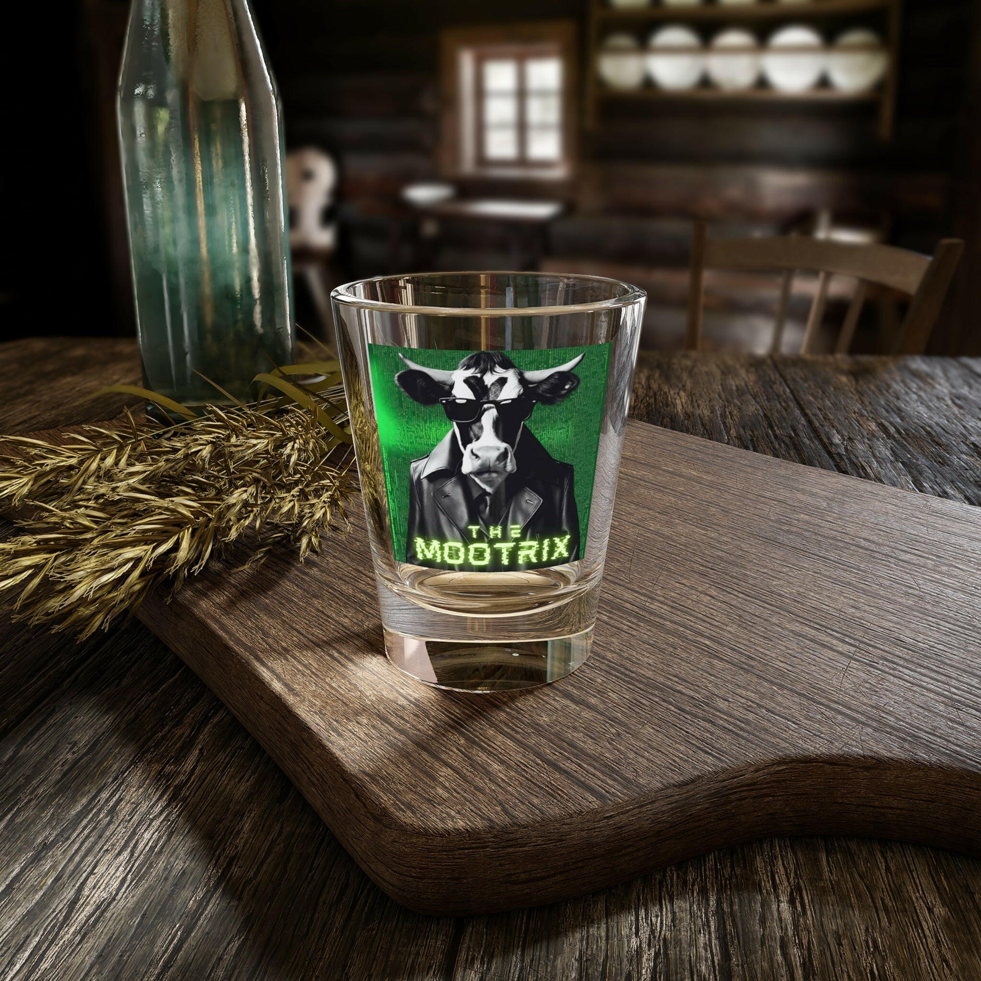 The MOOtrix- Shot Glass, 1.5oz.