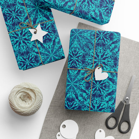 Vibrant Decorative Wrapping Papers for All Occasions, Gift Wrap, Holiday Gift Wrap, Eco-Friendly Wrapping Paper, Handcrafted Gift Wrapping