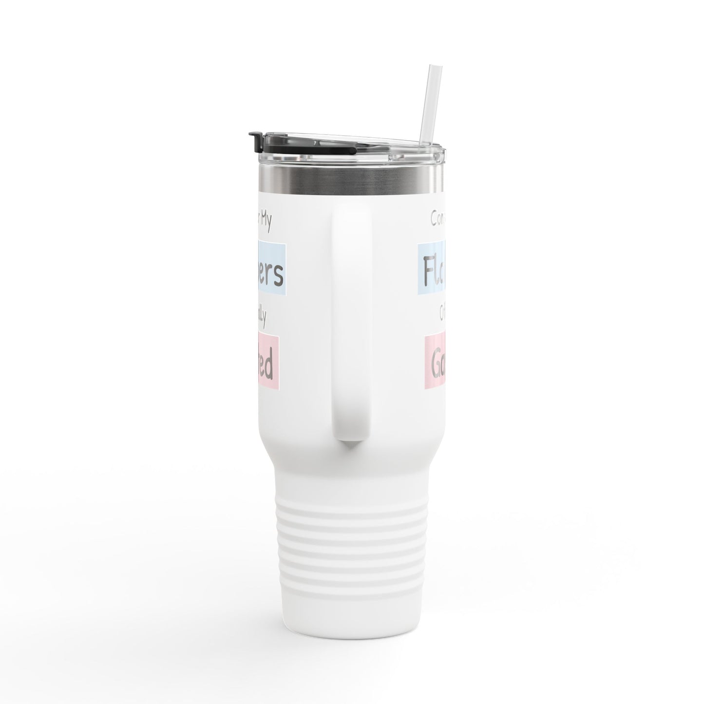 Funny Insulated Travel Mug - 40oz 'Consider My Flabbers Officially Gasted'