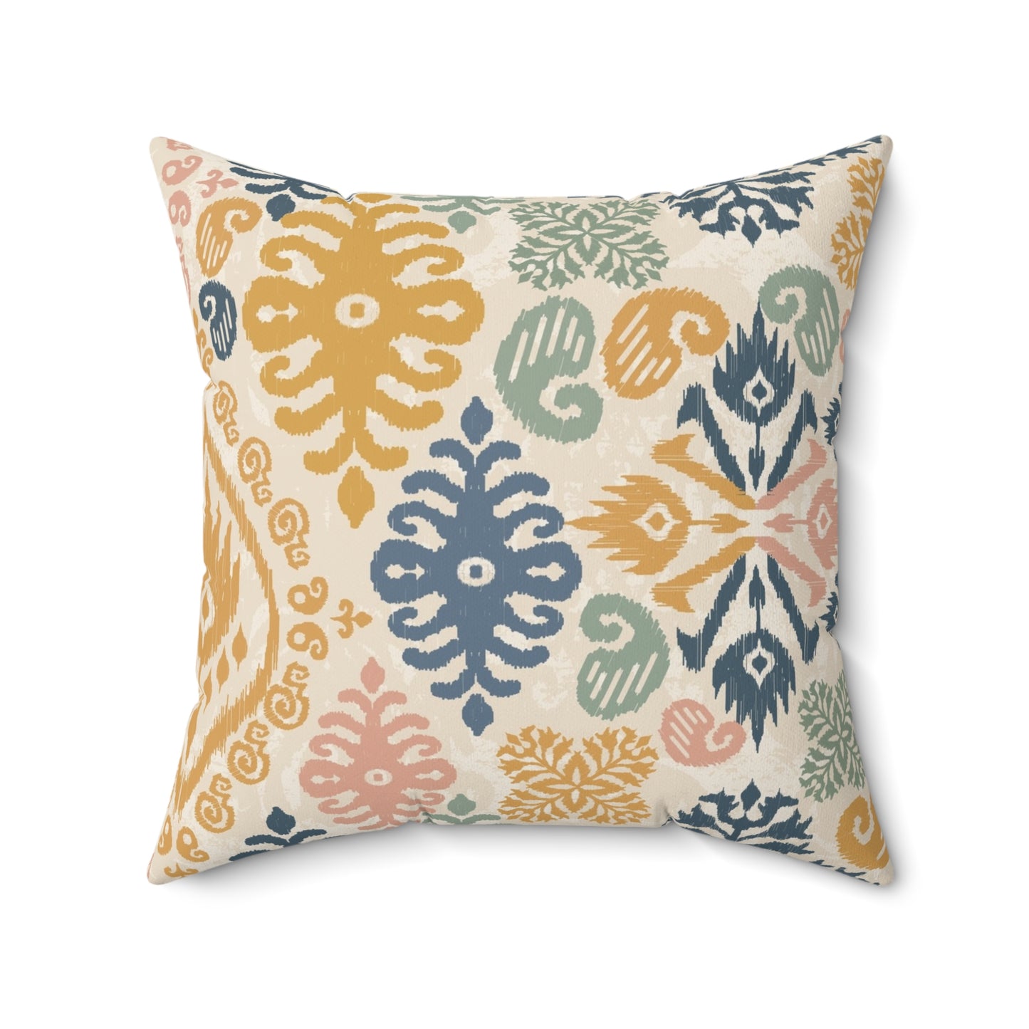 Boho Decorative Pillow | Patterned Accent Cushion for Living Room, Sofa, Bedroom