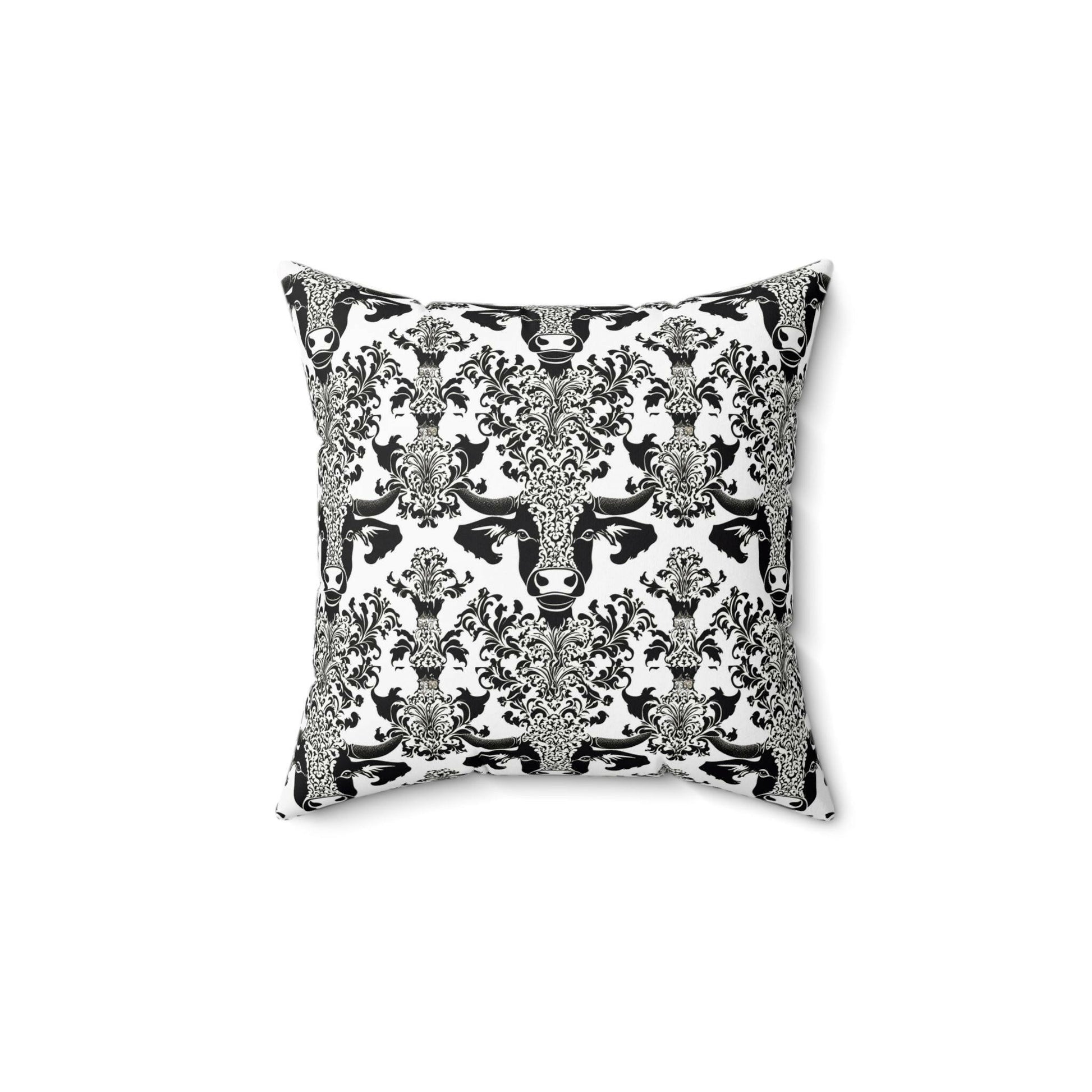 daMOOsk- Faux Suede Square Pillow.