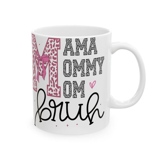 Personalized Mama Mug, Cute Gift for Mom, Coffee Cup, Birthday Present, Mother's Day, Unique Drinkware