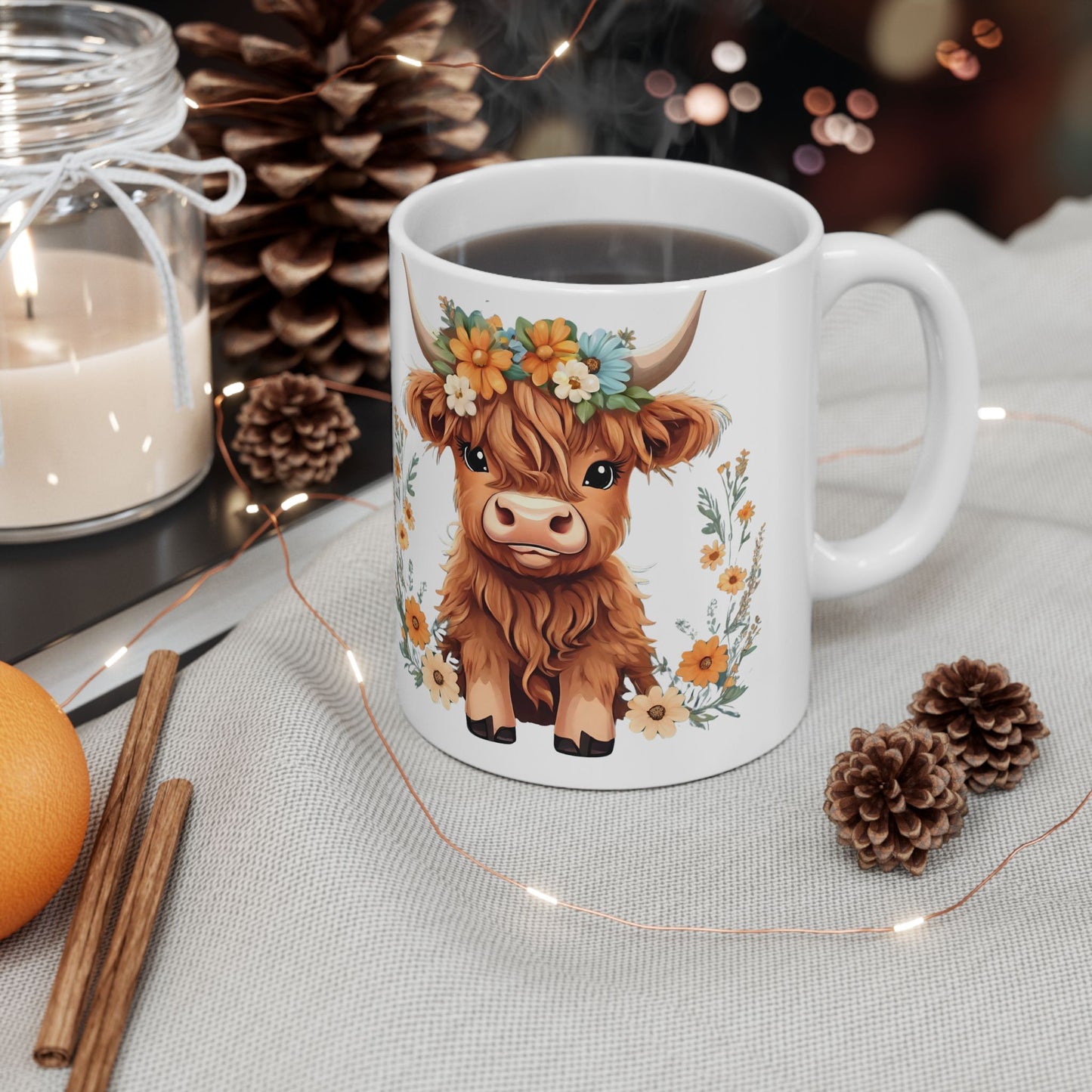 Mug - Udderly Adorable Ceramic Mug (11oz, 15oz)