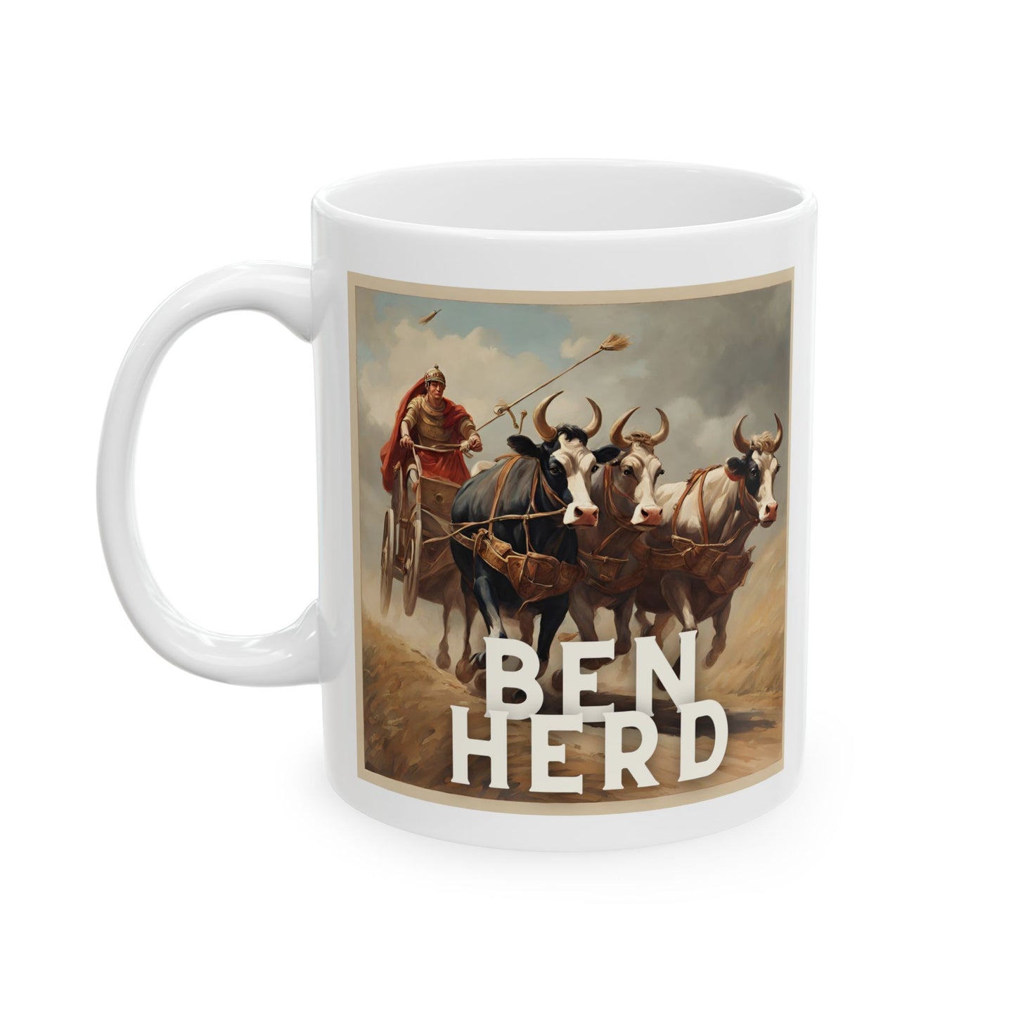 Mug - Ben Herd Ceramic Coffee Cup (11oz, 15oz)