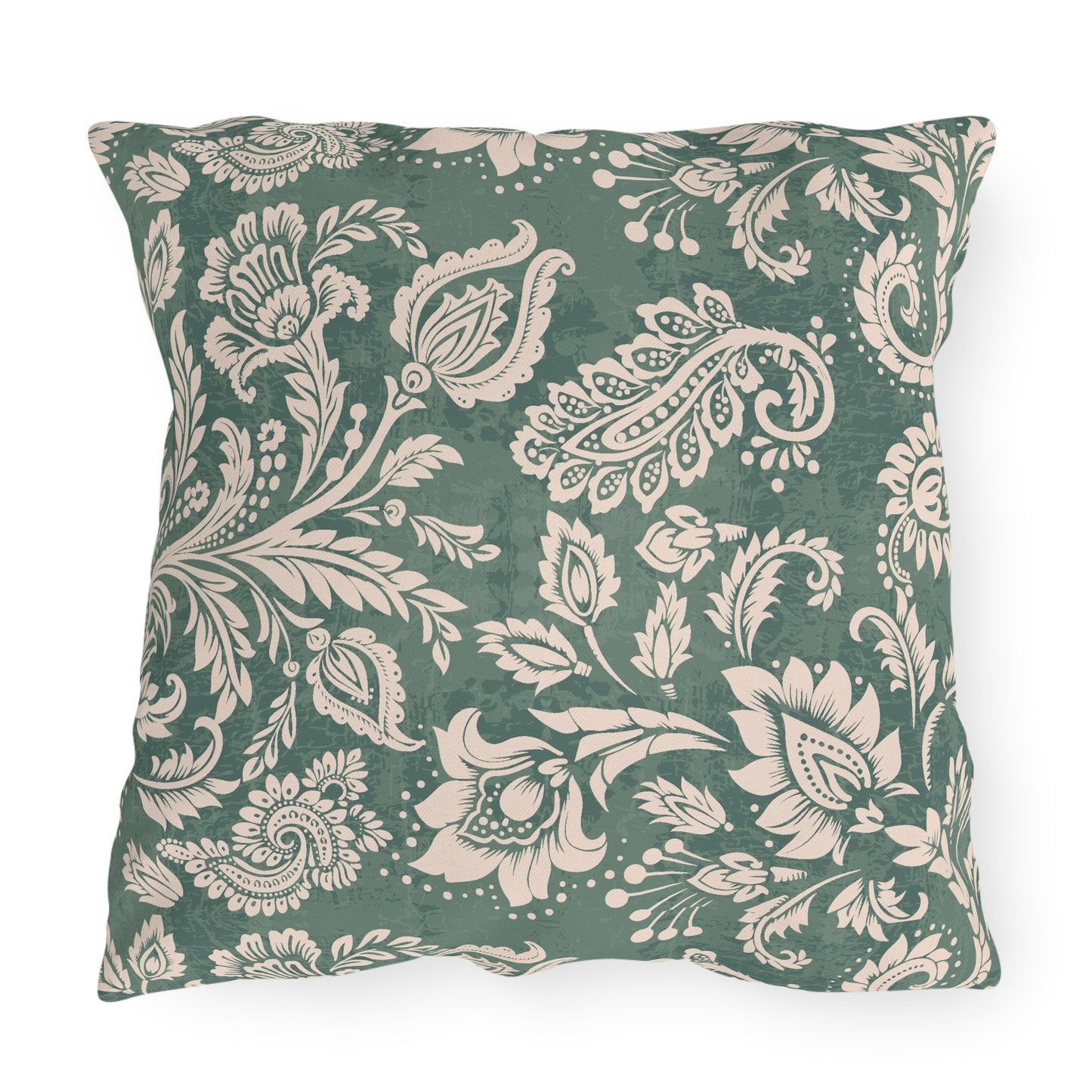 Botanical Outdoor Pillows - Cozy Floral Cushion for Patios and Decks - aMOOsing Designs