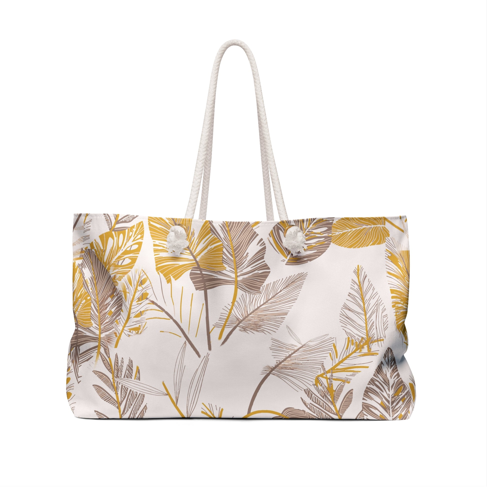 Tropical Weekender Bag, Stylish Travel Tote, Beach Bag, Weekend Getaway, Floral Vacation Carryall, Summer Travel Essentials - aMOOsing Designs