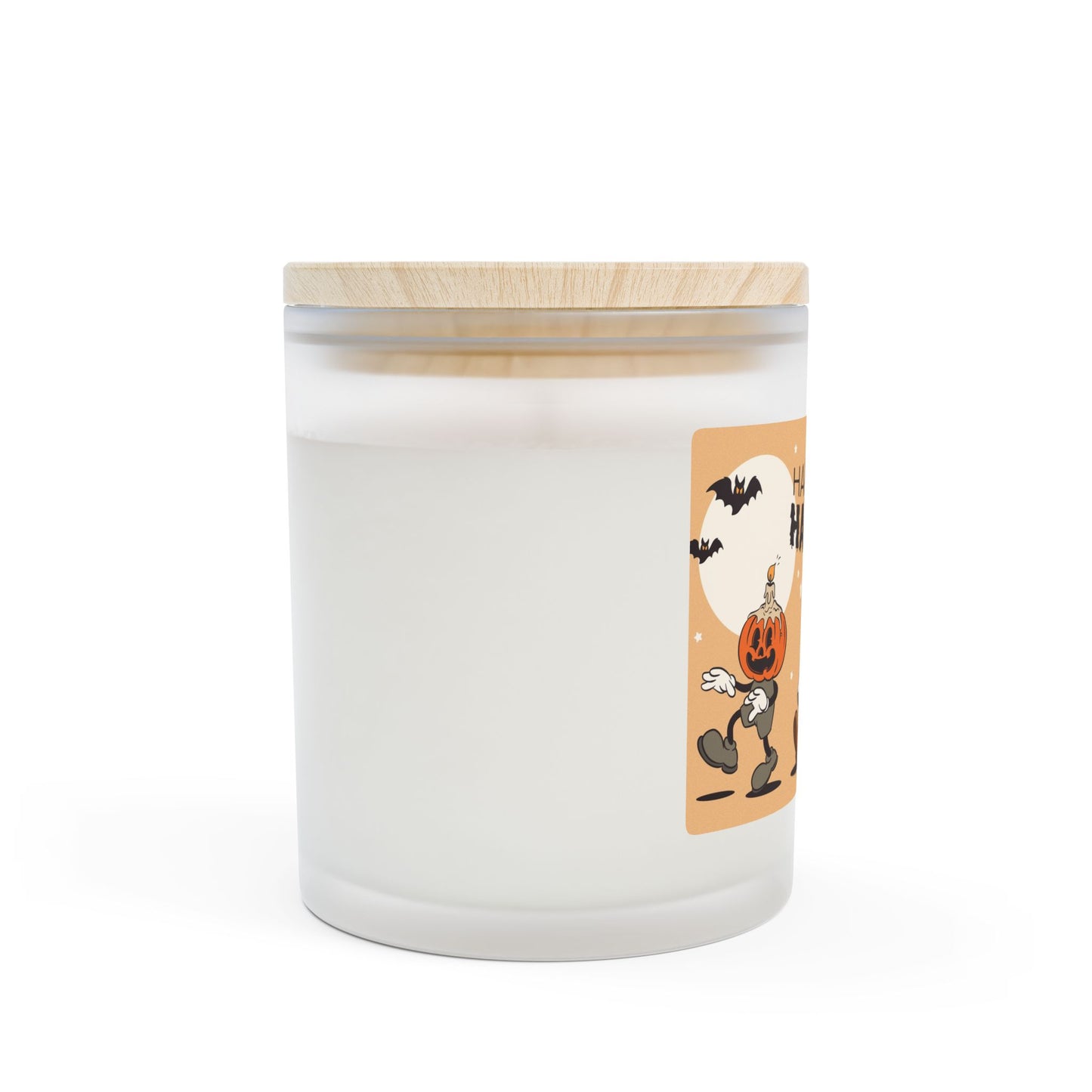 Happy Halloween Vintage Cartoon Theme Candle, 11oz - Perfect for Home Decor, Gifts, Halloween, Spooky Decor