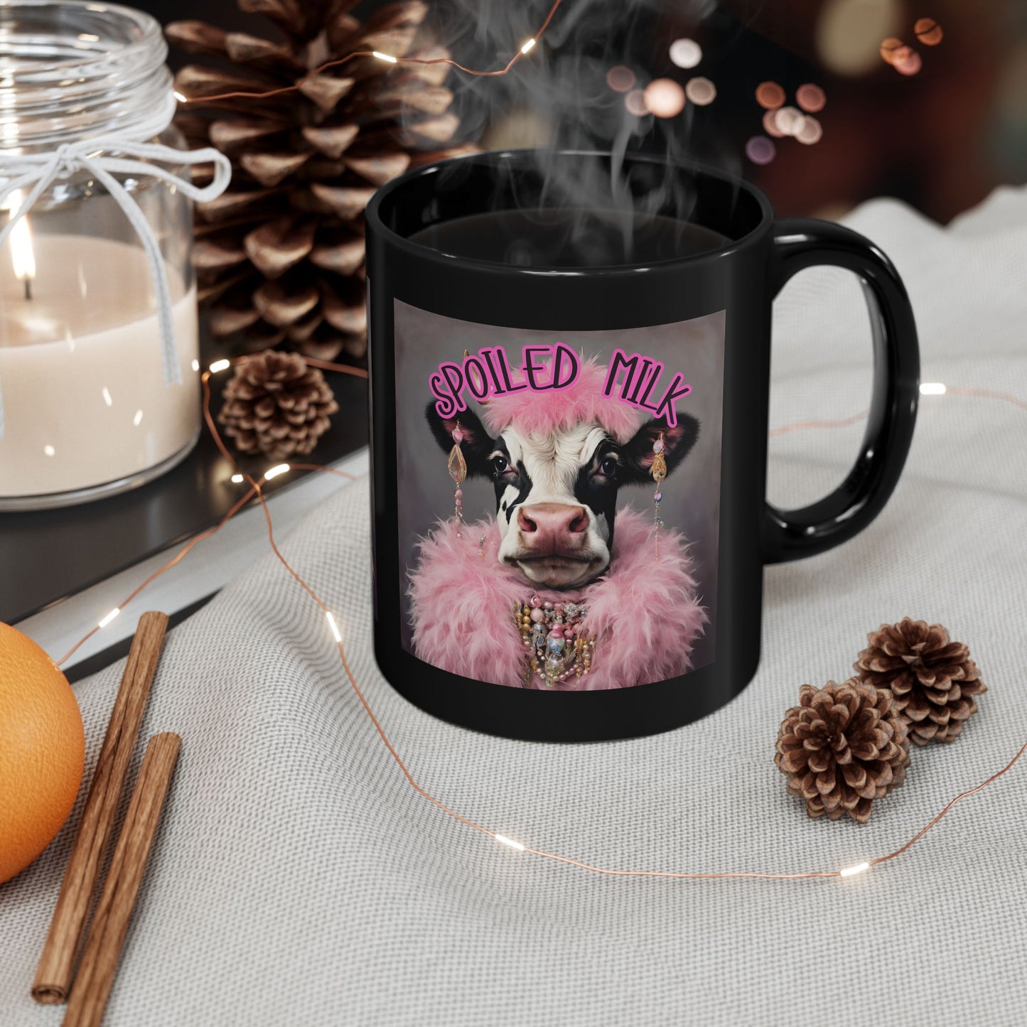 Mug - Spoiled Milk Funny Design 11oz, 15oz