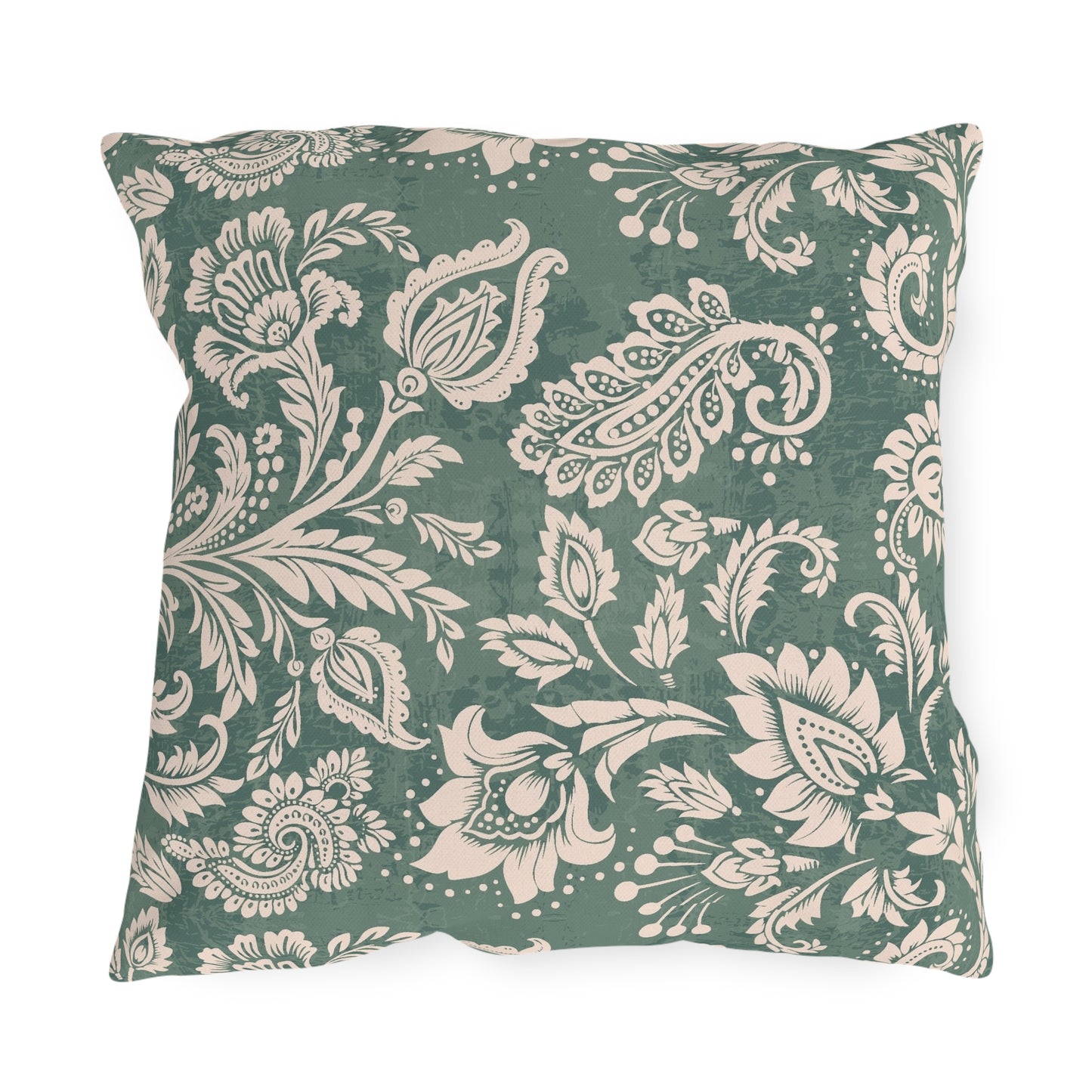 Botanical Outdoor Pillows - Cozy Floral Cushion for Patios and Decks - aMOOsing Designs