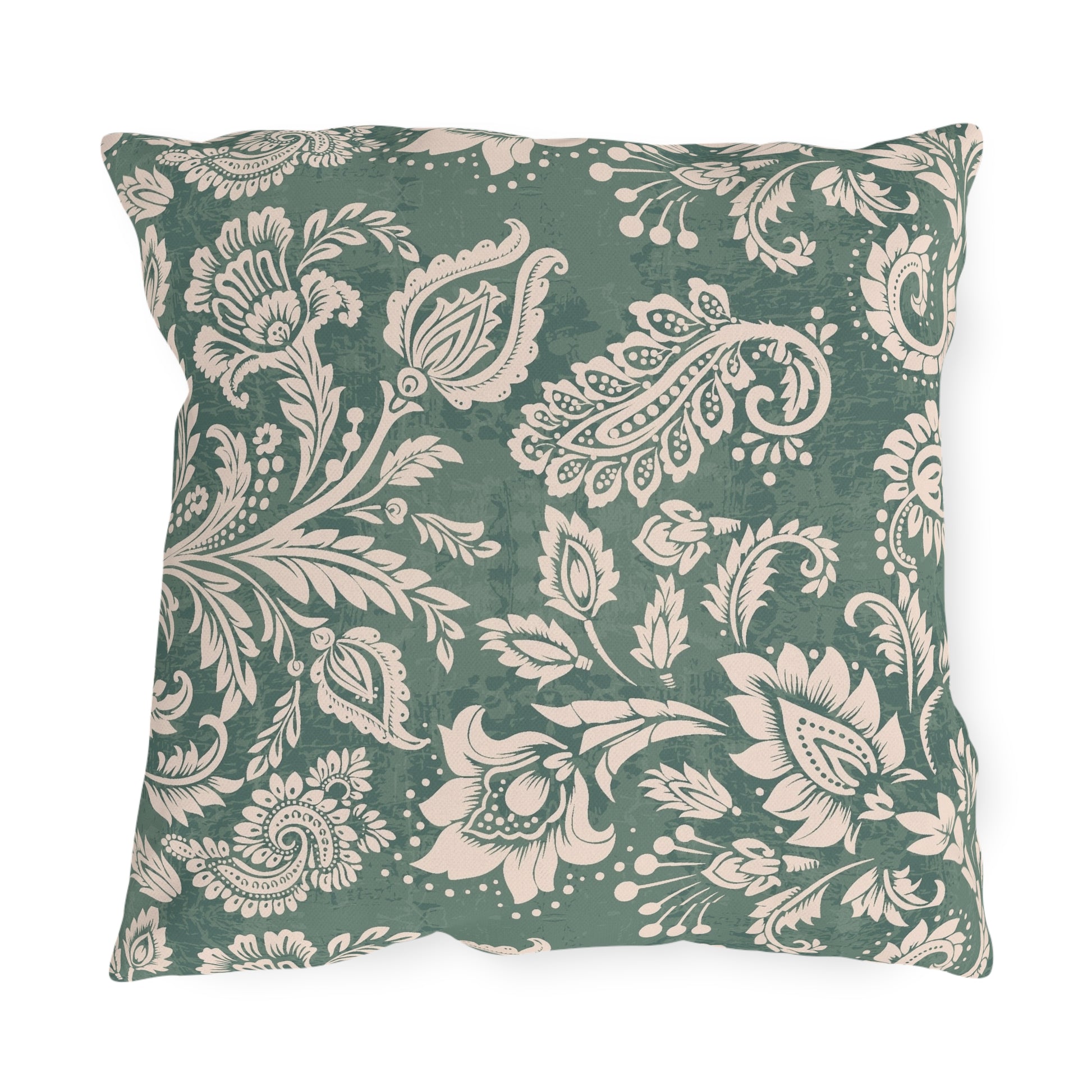 Botanical Outdoor Pillows - Cozy Floral Cushion for Patios and Decks - aMOOsing Designs